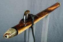 Monkey Pod Native American Flute, Minor, Mid F#-4, #K29C (1)